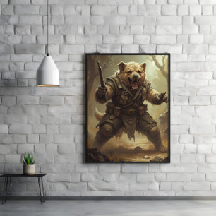 Strategischer Bündnisrum: laufende Mission Poster