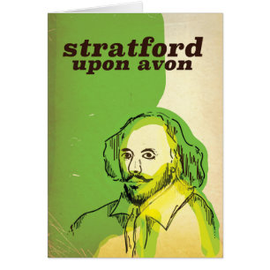 Stratford auf einem alten Reiseplakat