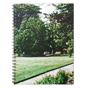 Stratford-nach-Avon England Garten snap-28838 jGib Notizblock