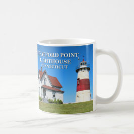 Stratford Punkt-Leuchtturm, Connecticut-Tasse Kaffeetasse