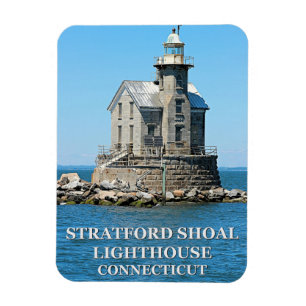 Stratford Shoal Lighthouse, Connecticut Magnet