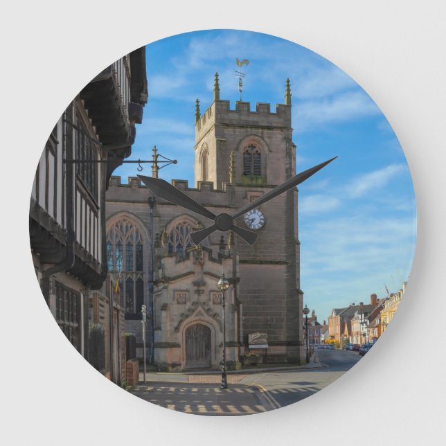 Stratford über Avon Large Clock Große Wanduhr (Vorderseite)