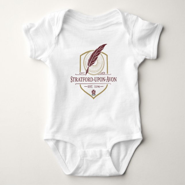 Stratford-upon-Avon England Baby Strampler (Vorderseite)