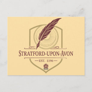 Stratford-upon-Avon England Postkarte