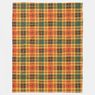 Strathearn Clan karierter schottischer Tartan Fleecedecke