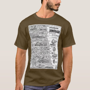 Stratigraphie des Nationaldenkmals Dinosaur T-Shirt