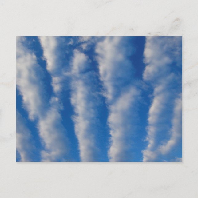 Stratocumulus Undulatus Clouds Postkarte (Vorderseite)