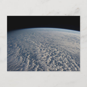 Stratocumulus Wolken über dem Pazifik. Postkarte