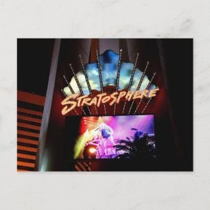 Stratosphäre Spannung! Postkarte