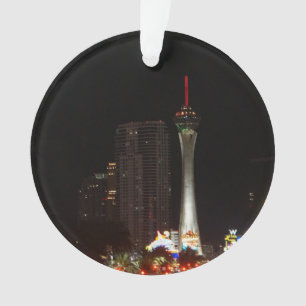 Stratosphäre-Turm-Las Vegas-Weihnachtsverzierung Ornament