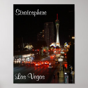 Stratosphärenturm Las Vegas Poster