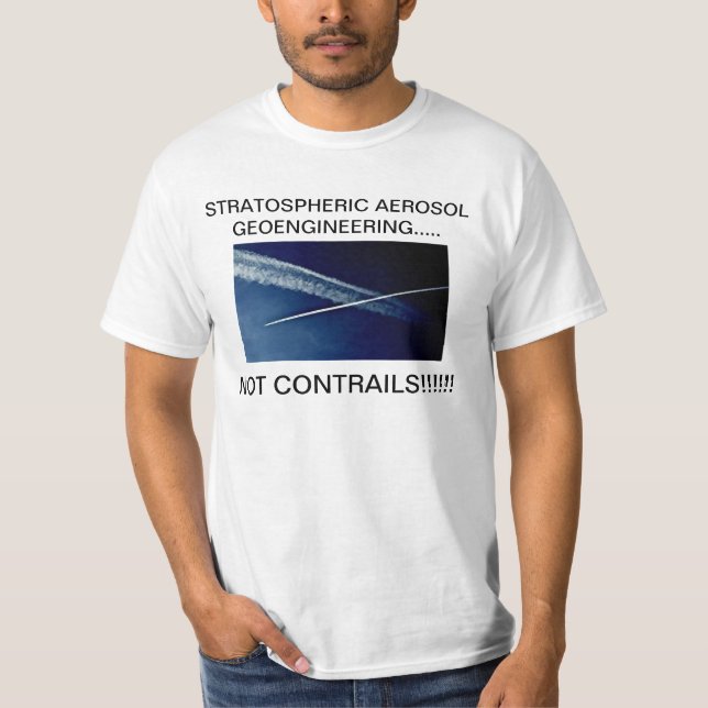STRATOSPHÄRISCHES AEROSOL GEOENGINEERING ..... T-Shirt (Vorderseite)