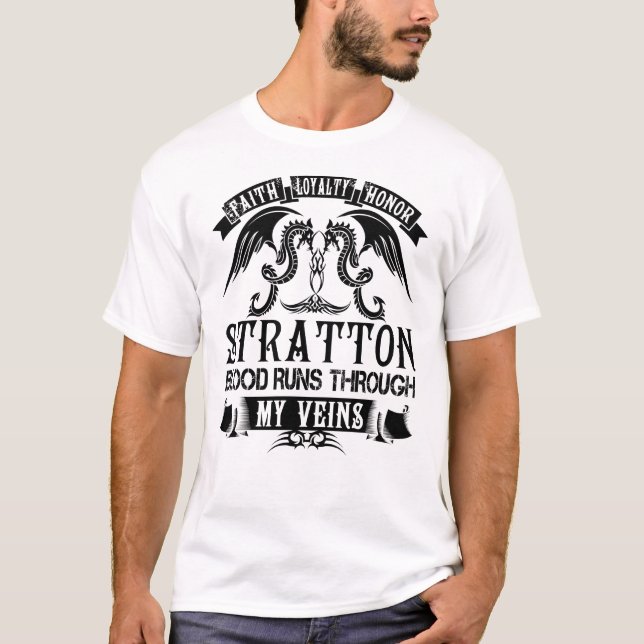 STRATTON Blut fließt durch meine Venen T-Shirt (Vorderseite)