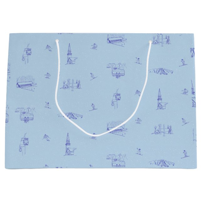 Stratton-Toile-Geschenktasche Große Geschenktüte (Vorderseite)