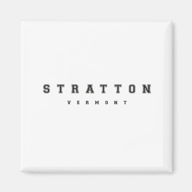 Stratton Vermont Magnet (Vorne)