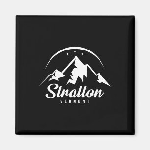 Stratton Vermont Ski Resort Skifahren Snowboarden Magnet
