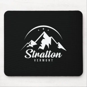 Stratton Vermont-Ski Resort Skifahren Snowboardfah Mousepad