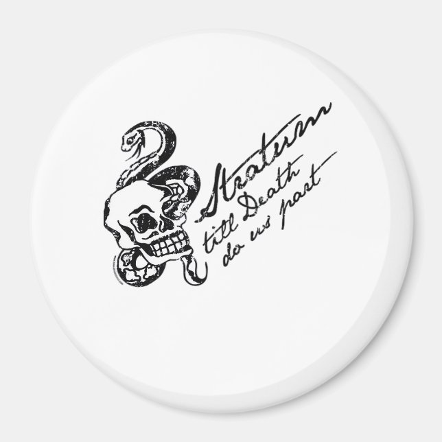 Stratum bis zum Tod tun uns Teil Magnet (Vorne)