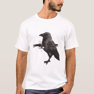 Stratzender Rabe Dark Humor T-Shirt
