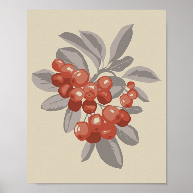 Strauchbeeren Poster (Vorne)
