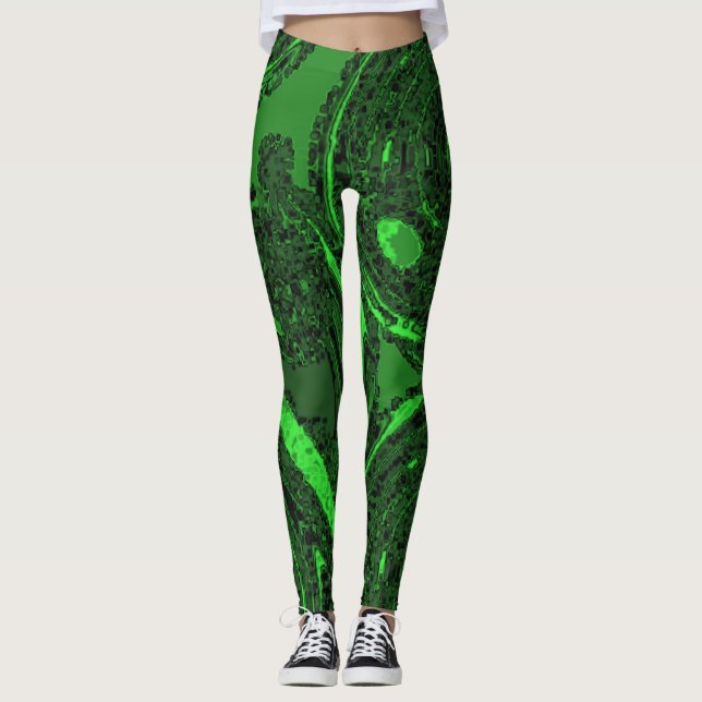 Sträucher Leggings (Vorderseite)