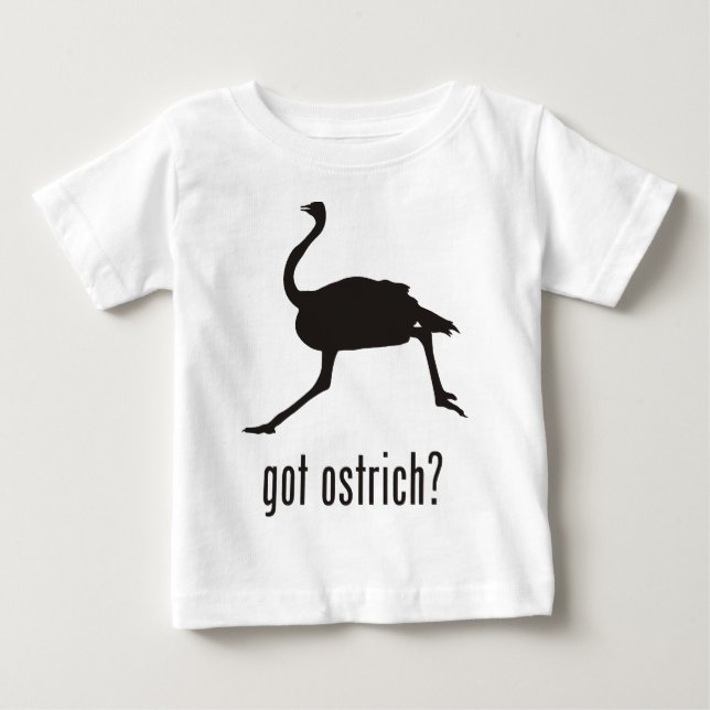 Strauß Baby T-shirt (Vorderseite)