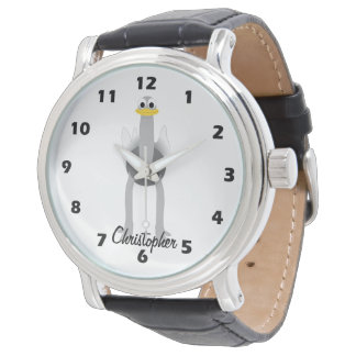 Strauß Design personalisiert Armbanduhr