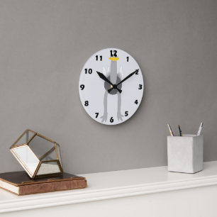 Strauß Design Runde Wanduhr