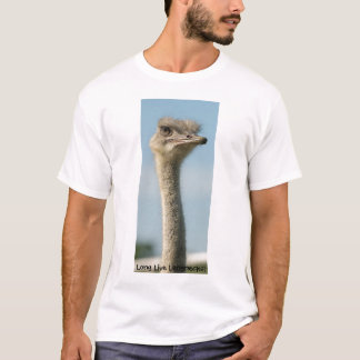 Strauß, leben lang Longnecks! T-Shirt