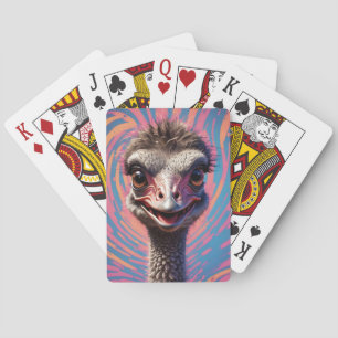 Strauß lustiger Poker Klassische Spielkarten
