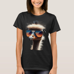 Strauß Vogel Emu Laufvögel Ich Liebe Strauße Angeb T-Shirt
