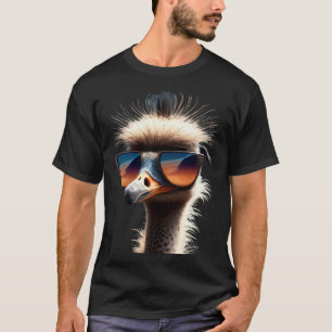 Strauß Vogel Emu Laufvögel Ich Liebe Strauße Angeb T-Shirt