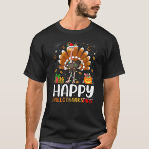 Strauß Vogel Halloween Weihnachten Frohe Hallothan T-Shirt
