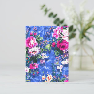 Sträuße mit Rosen Postkarte