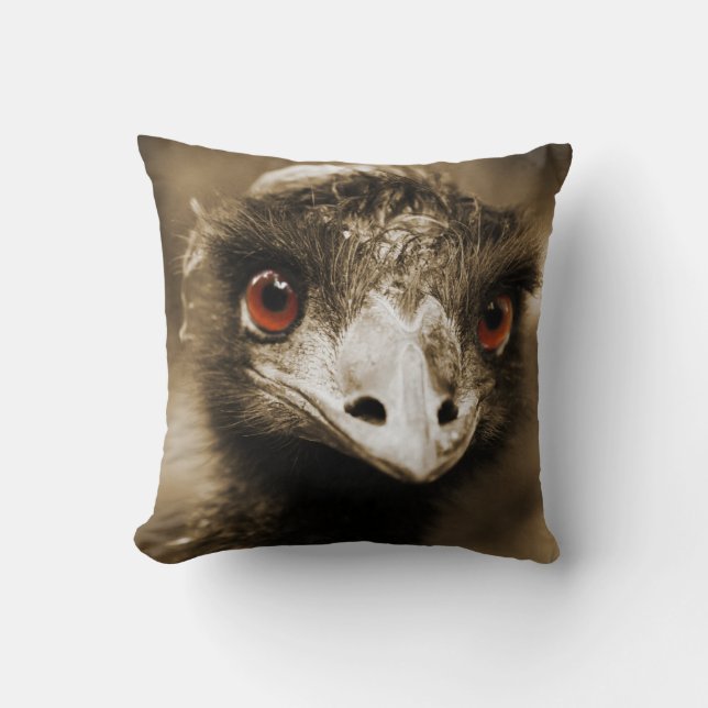 Strauße Schauwerpfeife Kissen (Vorderseite)