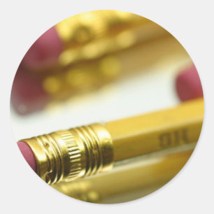 Strauße Stifte Runder Aufkleber