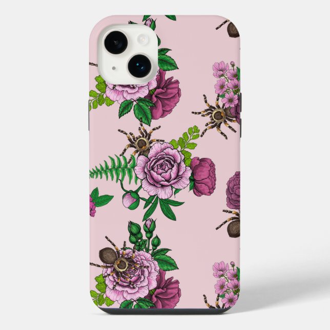 Sträuße und Tarantel iPhone Hülle (Rückseite)