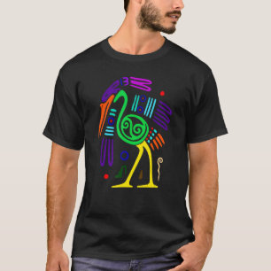 Strauße wie Tiere voller Farben T-Shirt