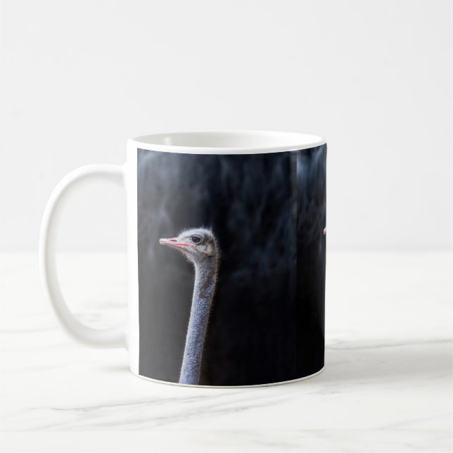 Straußenfotografie Kaffeetasse (Links)