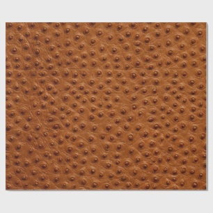 Straußenleder-Verpackungspapier Geschenkpapier