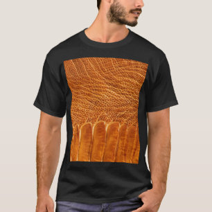 Straußhautstruktur: Luxuriöse Tapete. T-Shirt