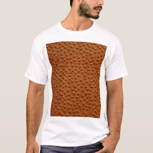 Straußleder-T-Shirt T-Shirt