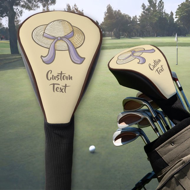 Straw Hat Beige Golf Headcover (Von Creator hochgeladen)