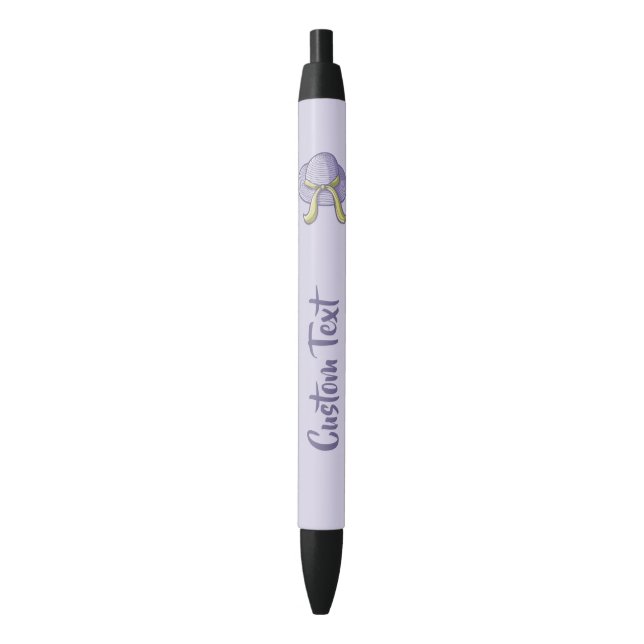 Straw Hat Lilac Kugelschreiber (Vorderseite Vertikal)