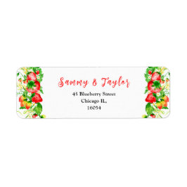 Strawberries and Daisies Wedding