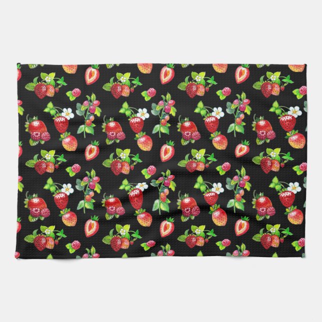 STRAWBERRIES GESCHIRRTUCH (Horizontal)