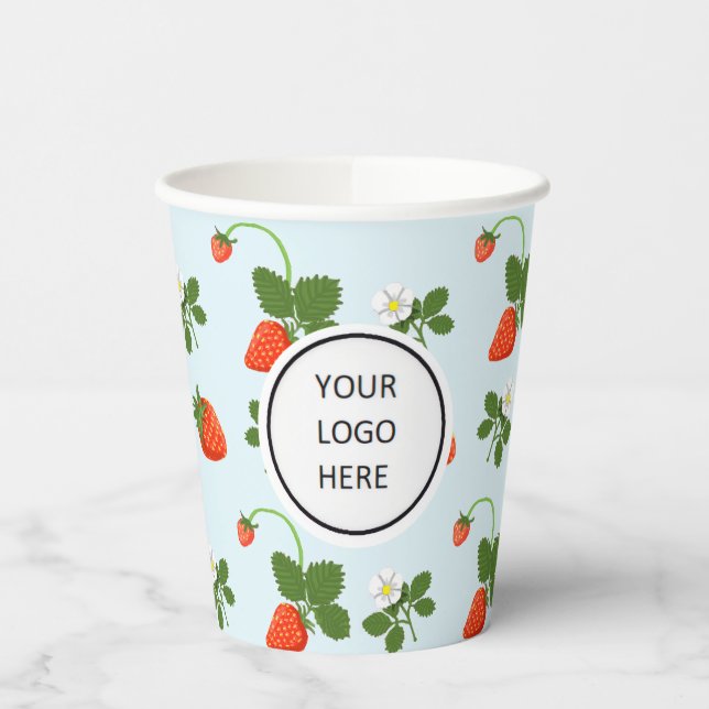 Strawberries Pappbecher (Links)