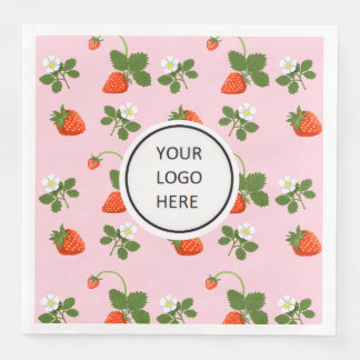 Strawberries Serviette