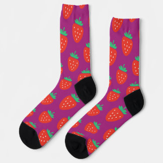 strawberries socken