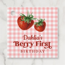 Strawberry 1st Birthday Berry First Birthday